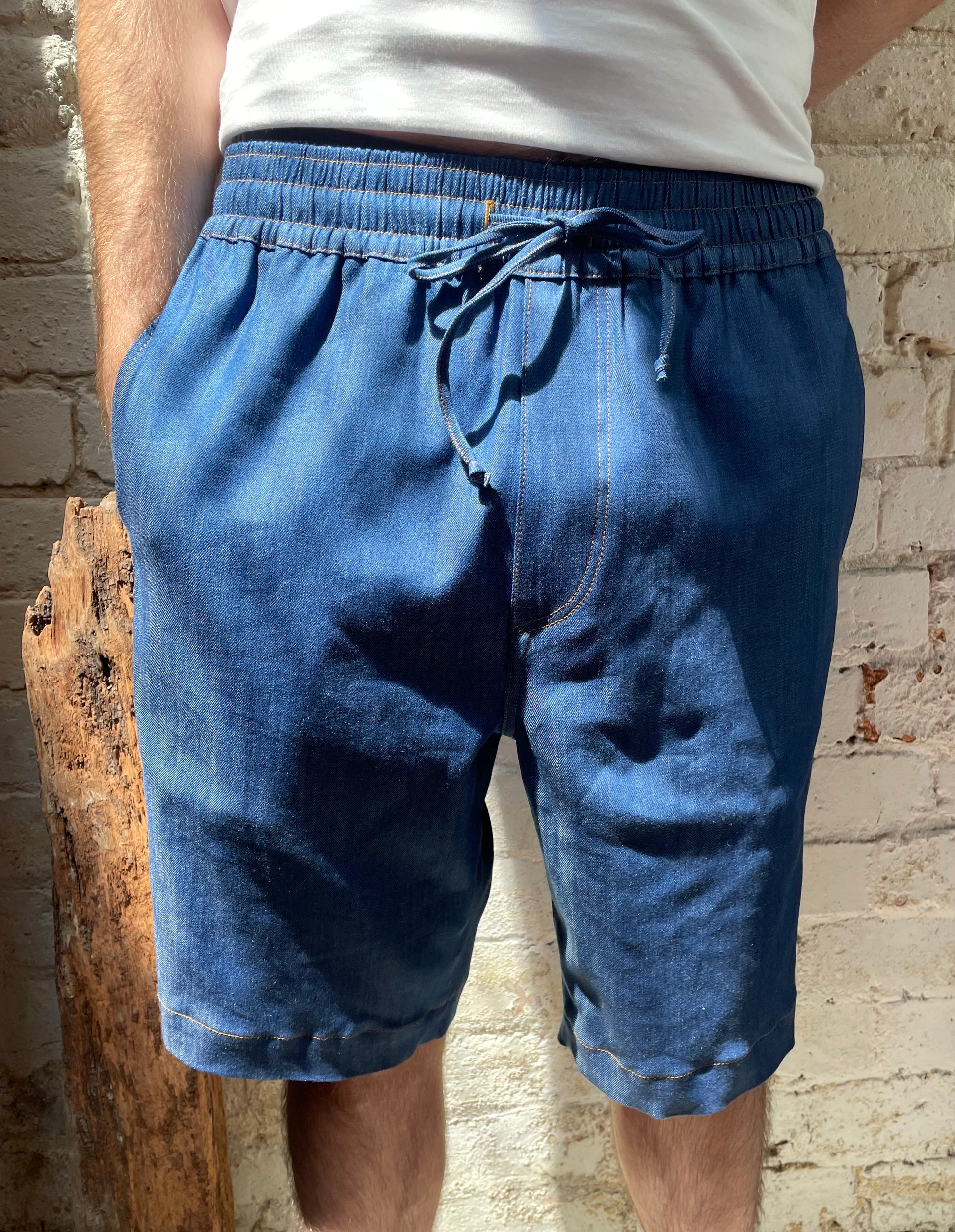 Stripe BBQ shorts