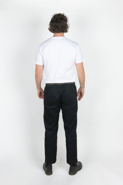 Elasticated Waist Pant - Peached brushed cotton