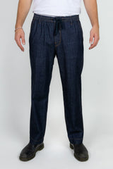 Elasticated Waist Pant - Kaihara Chambray