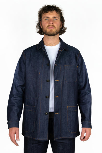 Denim Work Jacket - Indigo