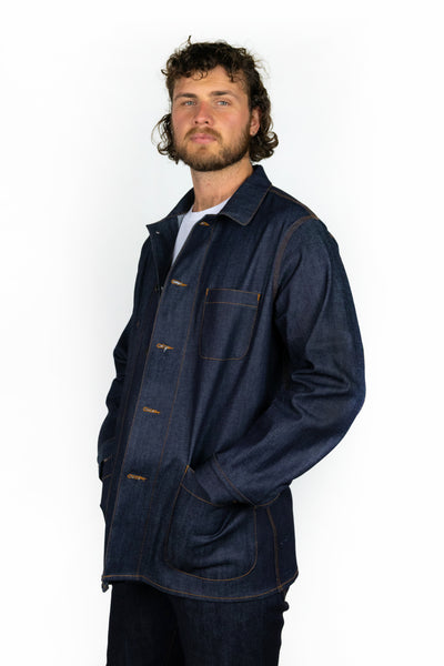 Denim Work Jacket - Indigo