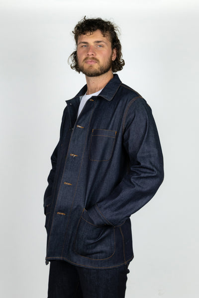 Denim Work Jacket - Indigo