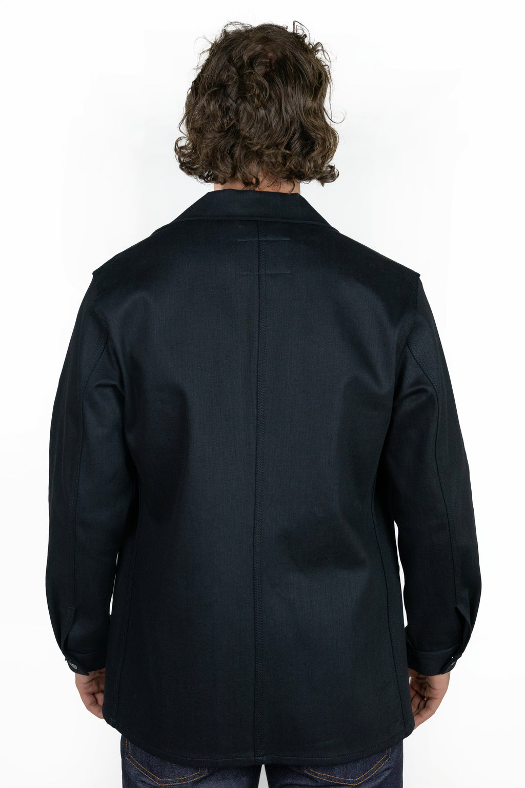 Denim Work Jacket - Black