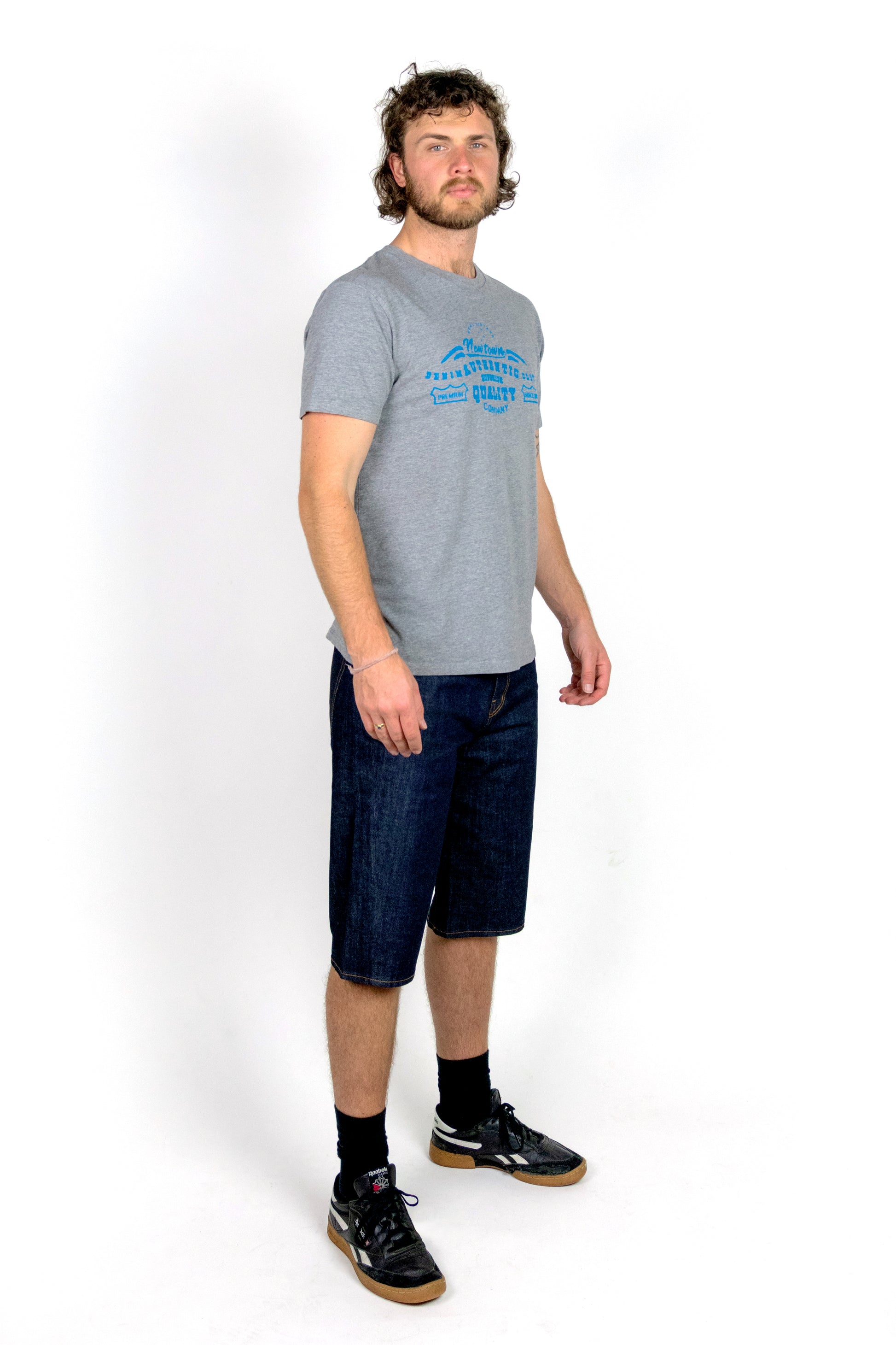 Denim shorts - Indigo