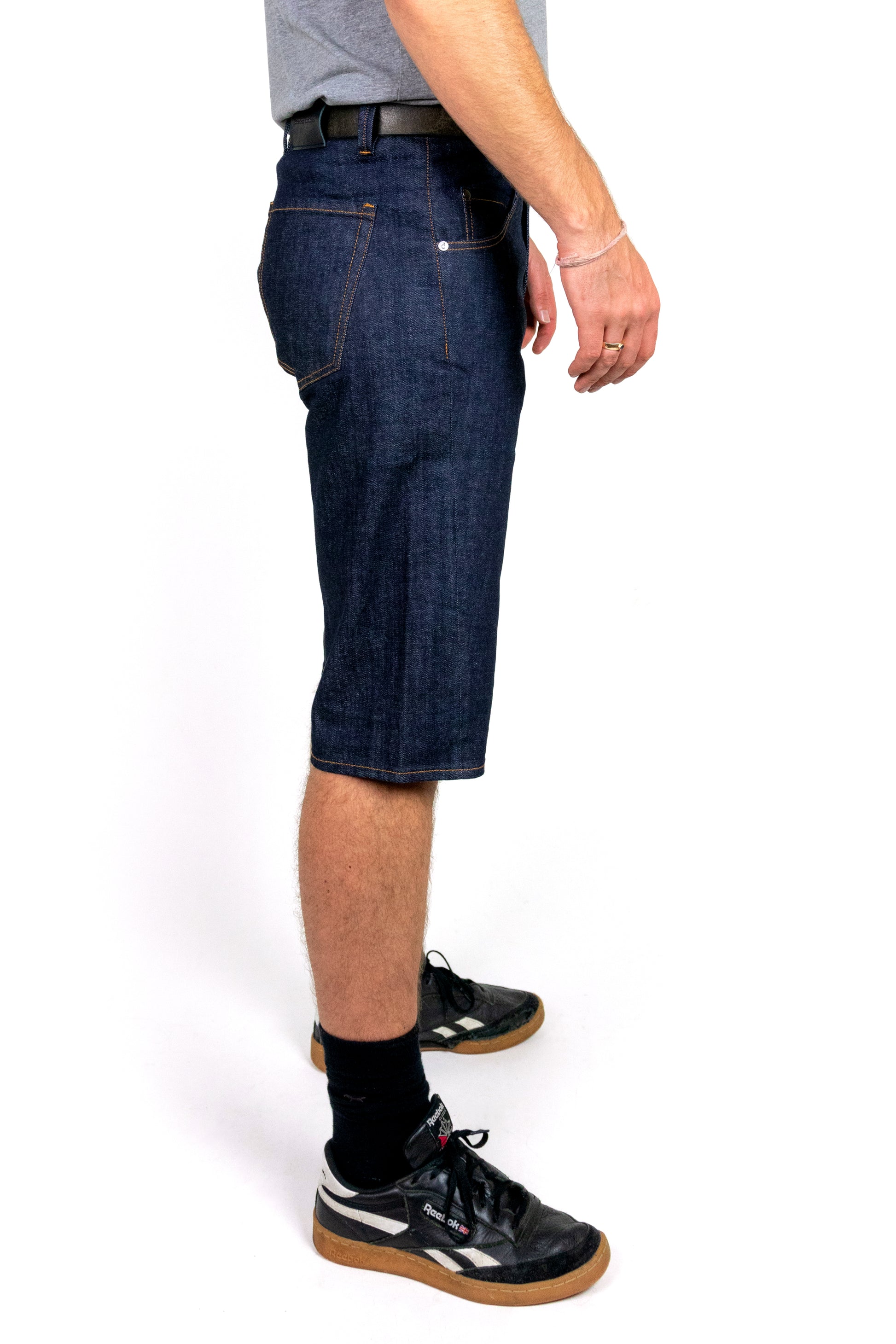 Denim shorts - Indigo