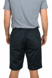 Elasticated Waist Shorts - Peached brushed cotton