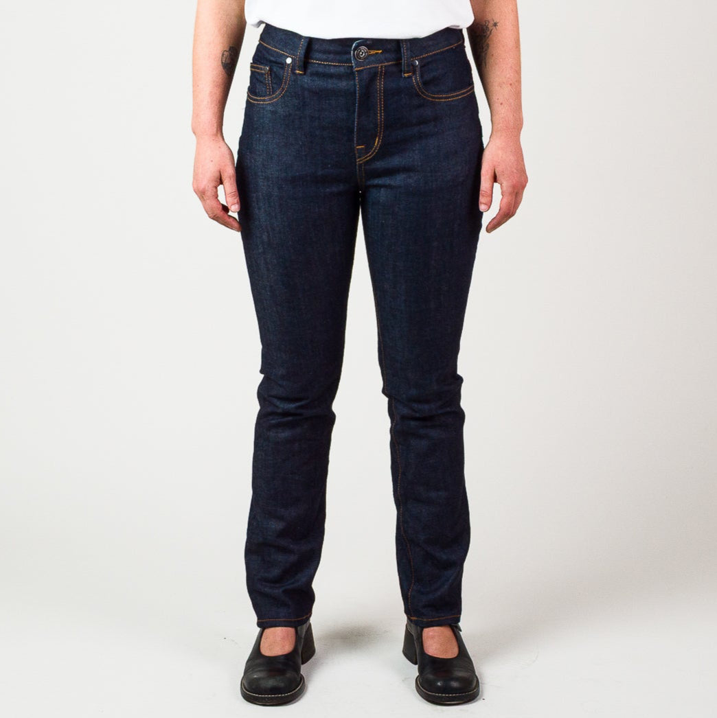 Womens Mid Rise Jean - Indigo