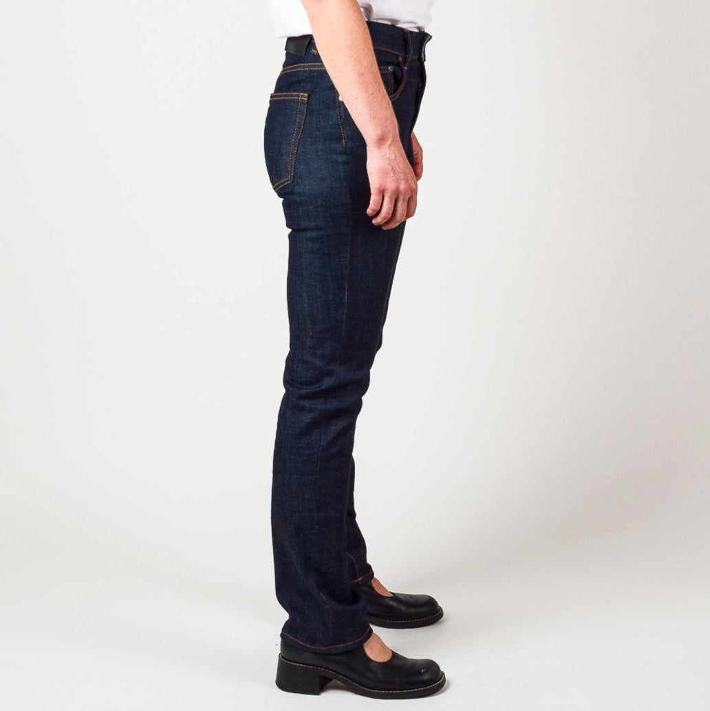 Womens Mid Rise Jean - Indigo