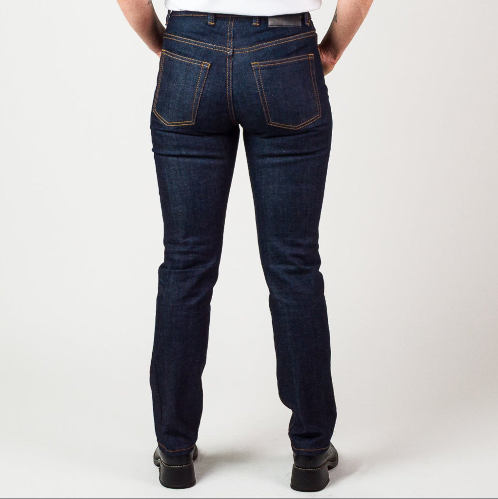 Womens Mid Rise Jean - Indigo
