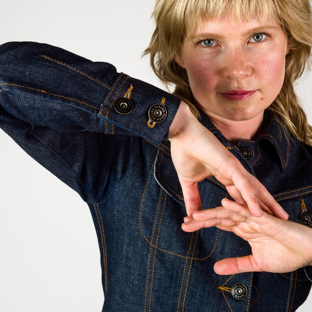 Womens Denim Jacket - Indigo