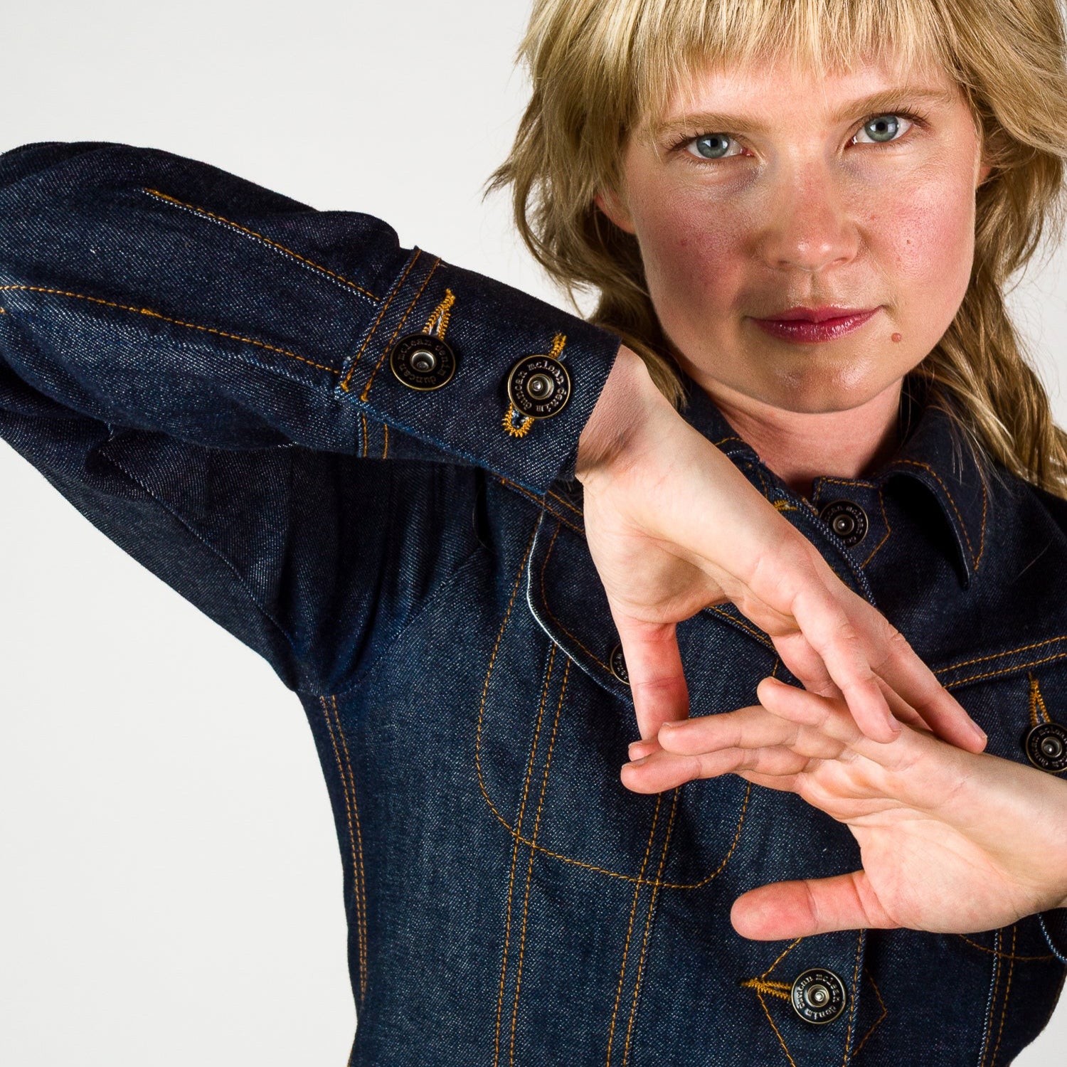 Womens Denim Jacket - Indigo