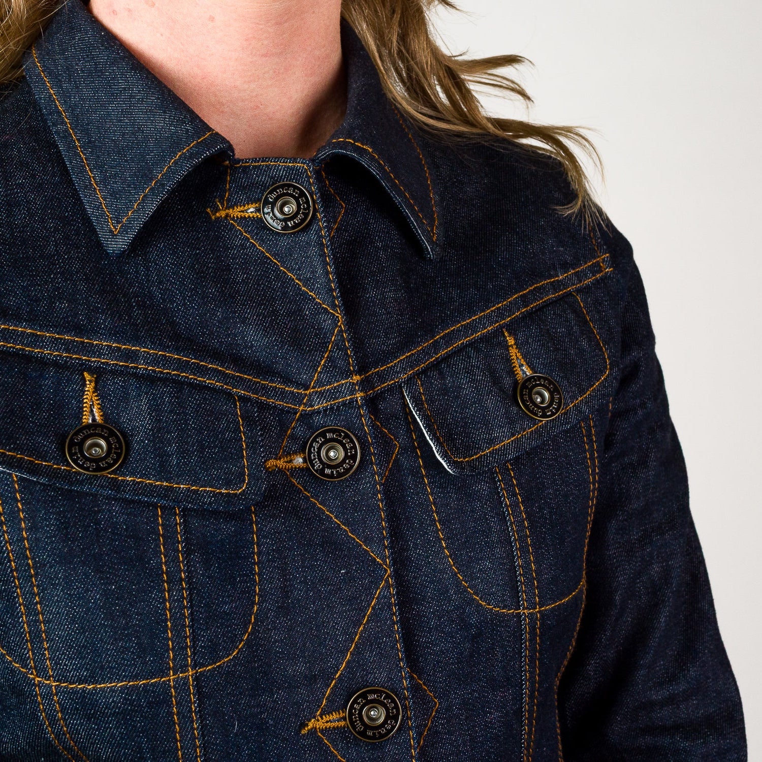 Womens Denim Jacket - Indigo