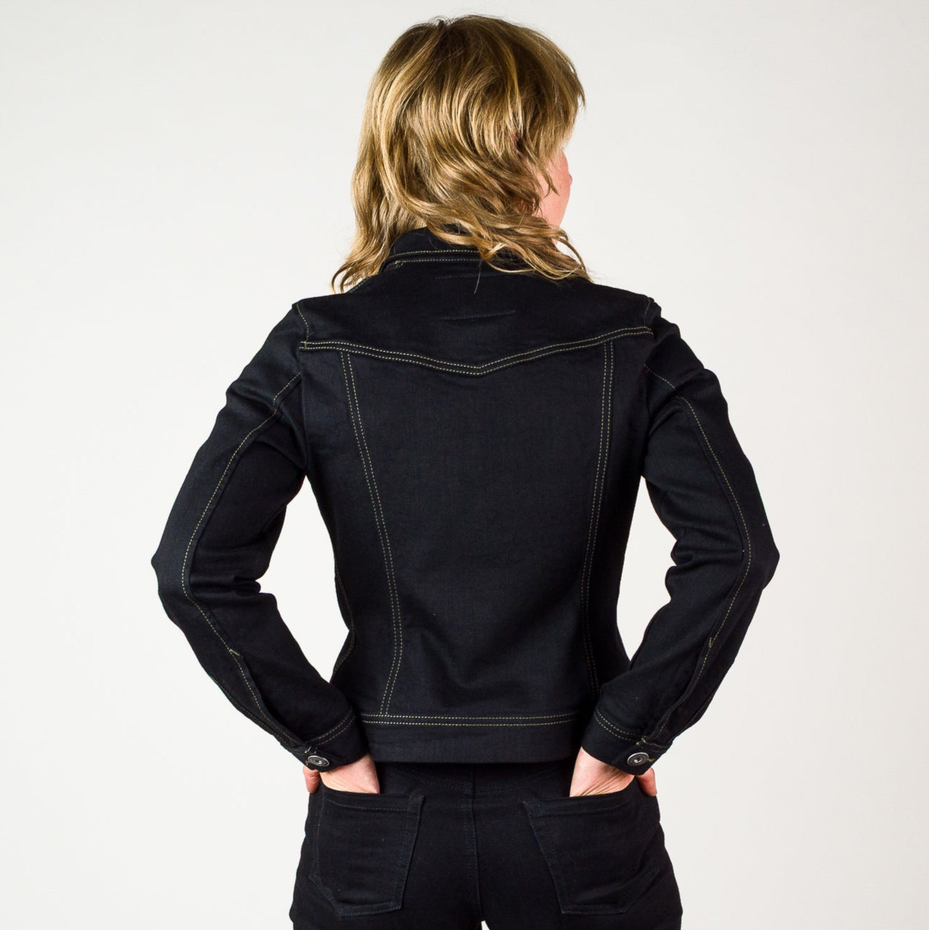 Womens Denim Jacket - Black