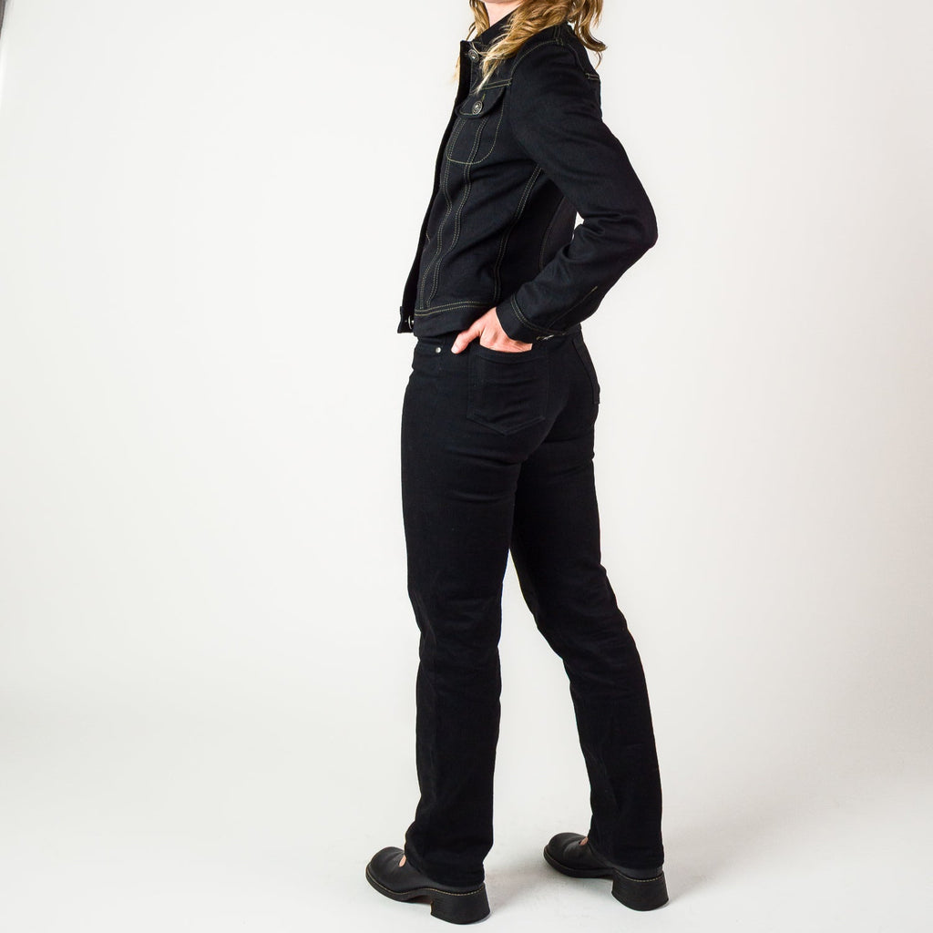 Womens Denim Jacket - Black