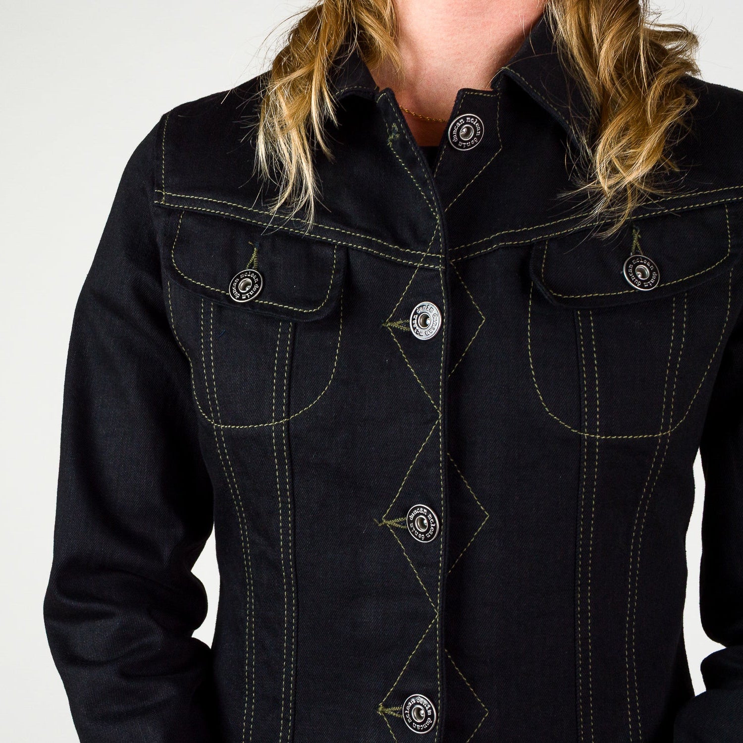 Womens Denim Jacket - Black