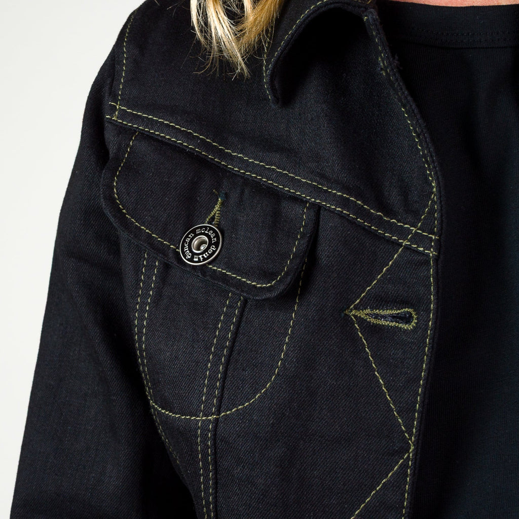 Womens Denim Jacket - Black
