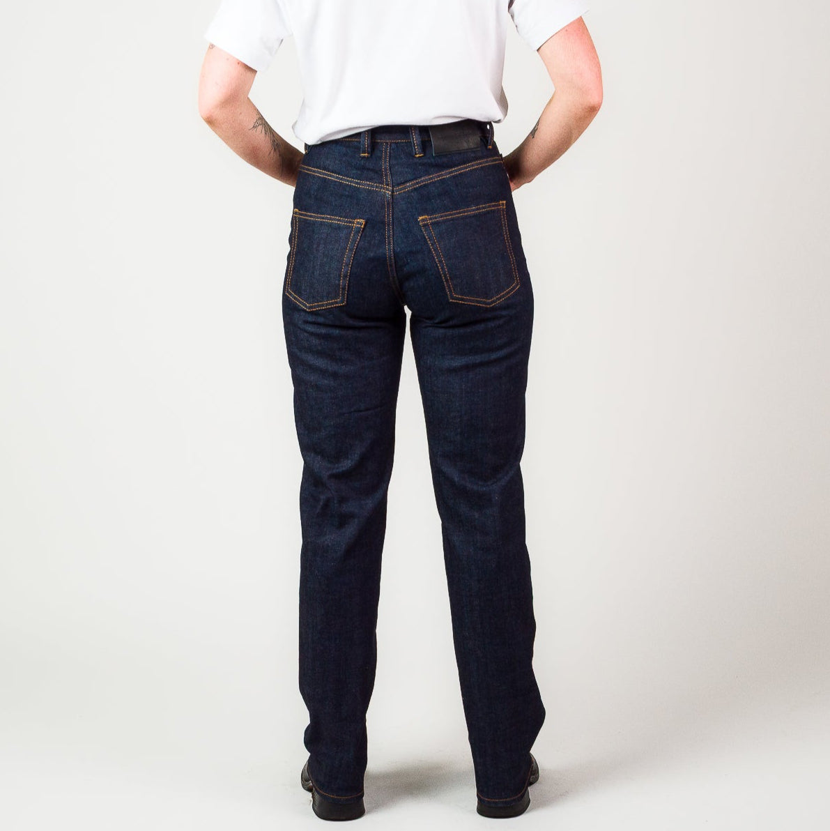 Womens High Waisted Jean - Indigo