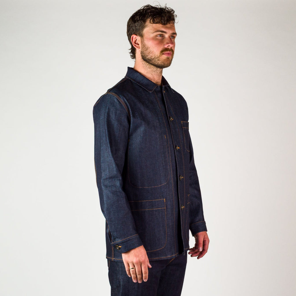 Denim Work Jacket - Indigo