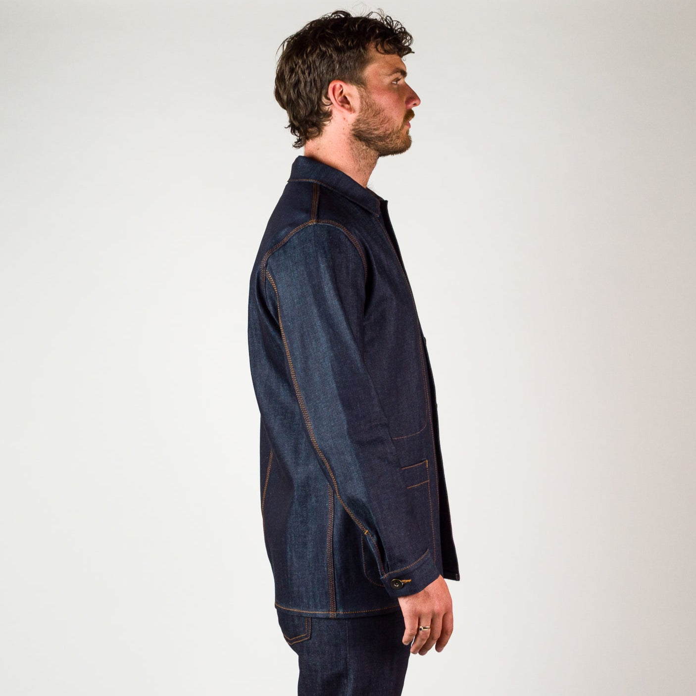 Denim Work Jacket - Indigo