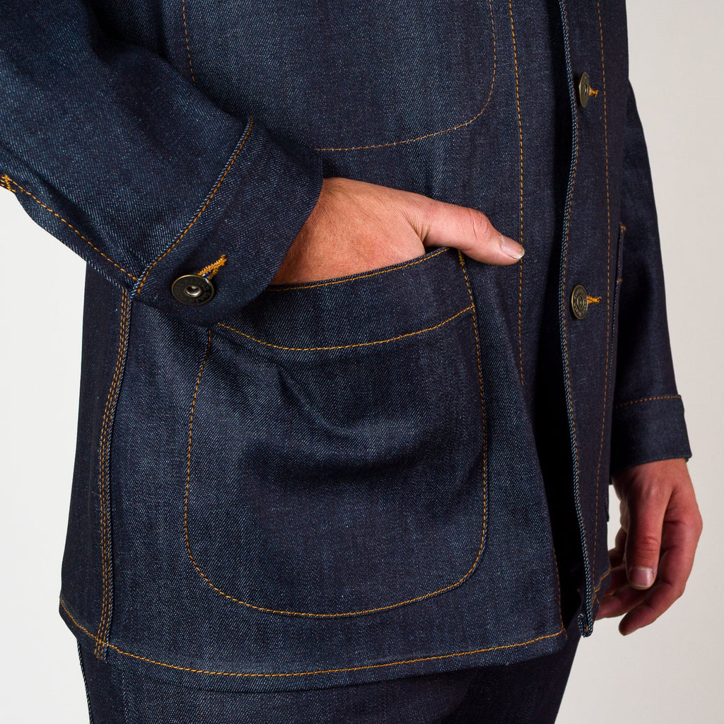 Denim Work Jacket - Indigo