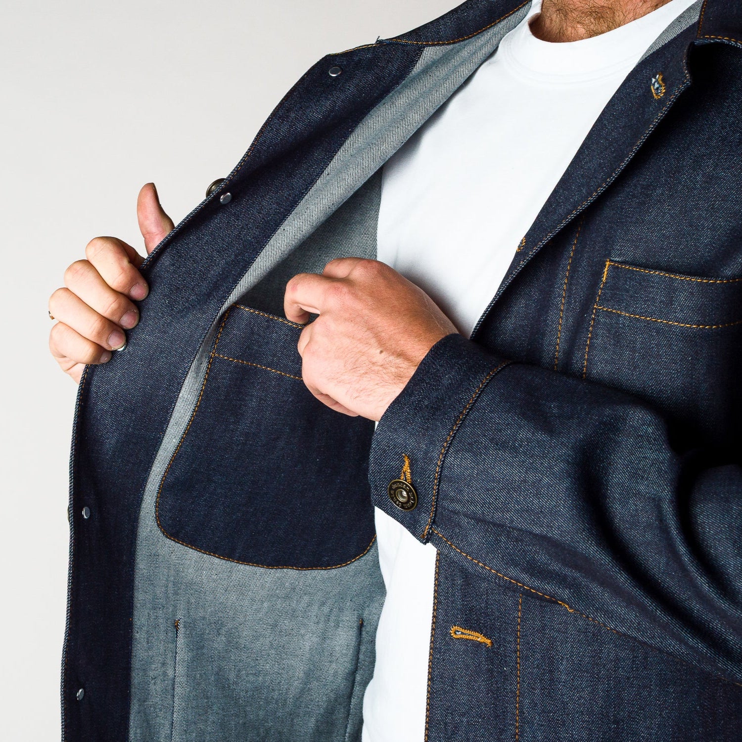 Denim Work Jacket - Indigo