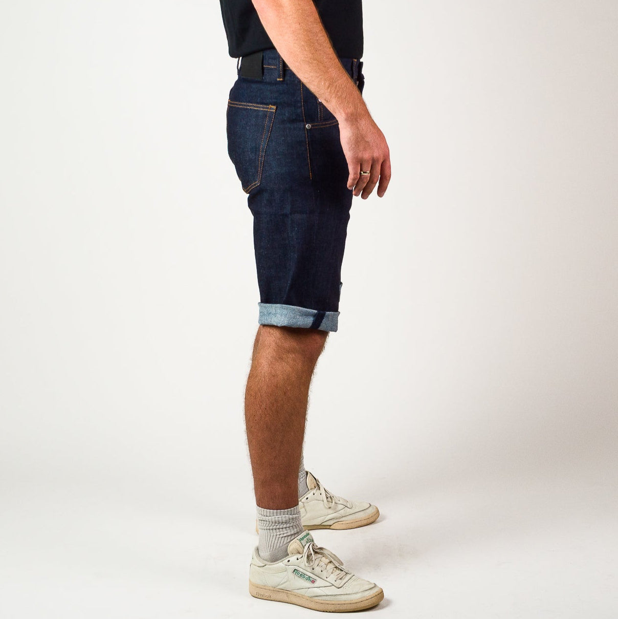 Denim shorts - Indigo