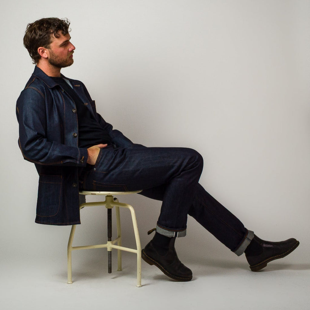 Denim Work Jacket - Indigo