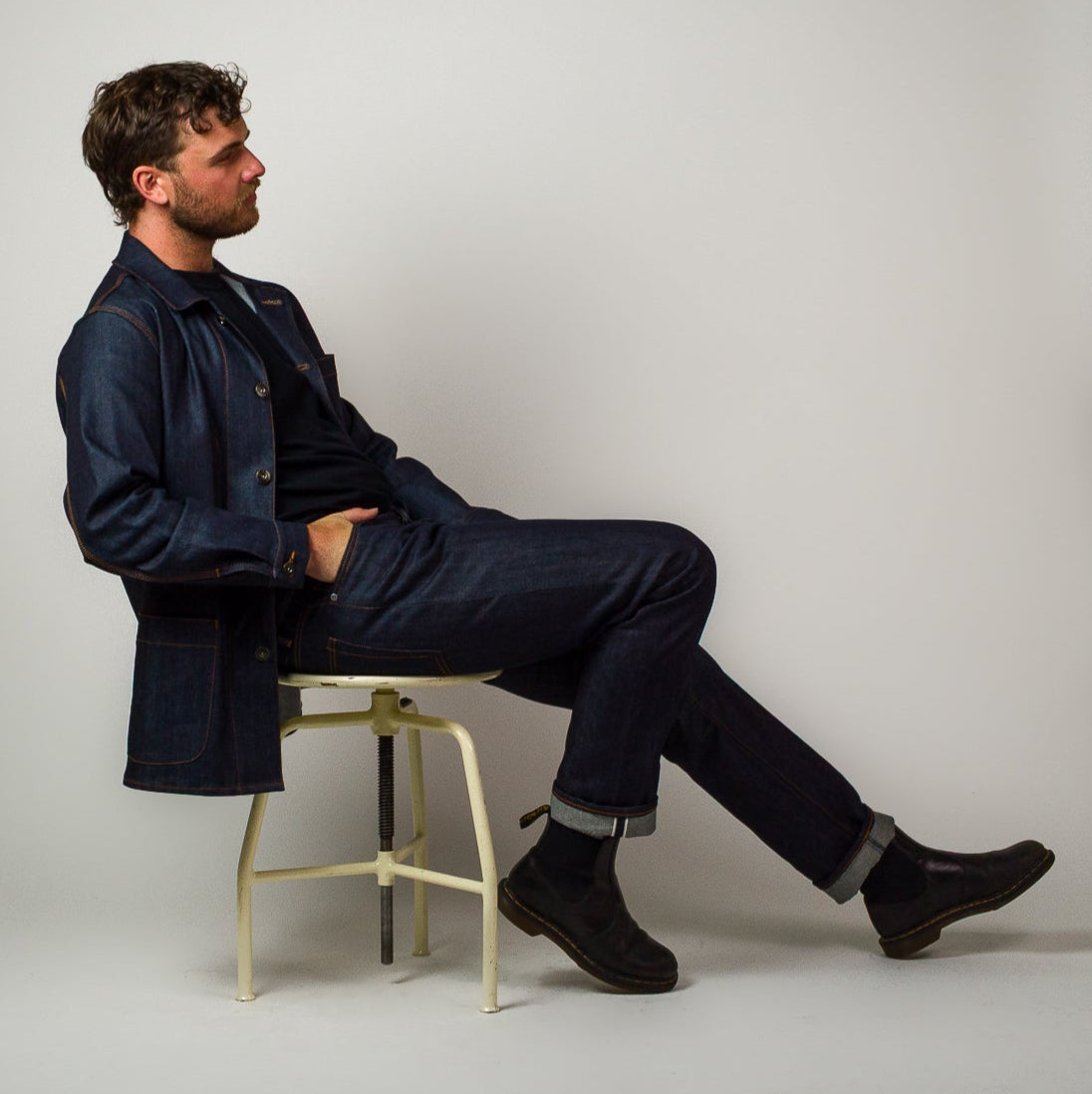 Denim Work Jacket - Indigo