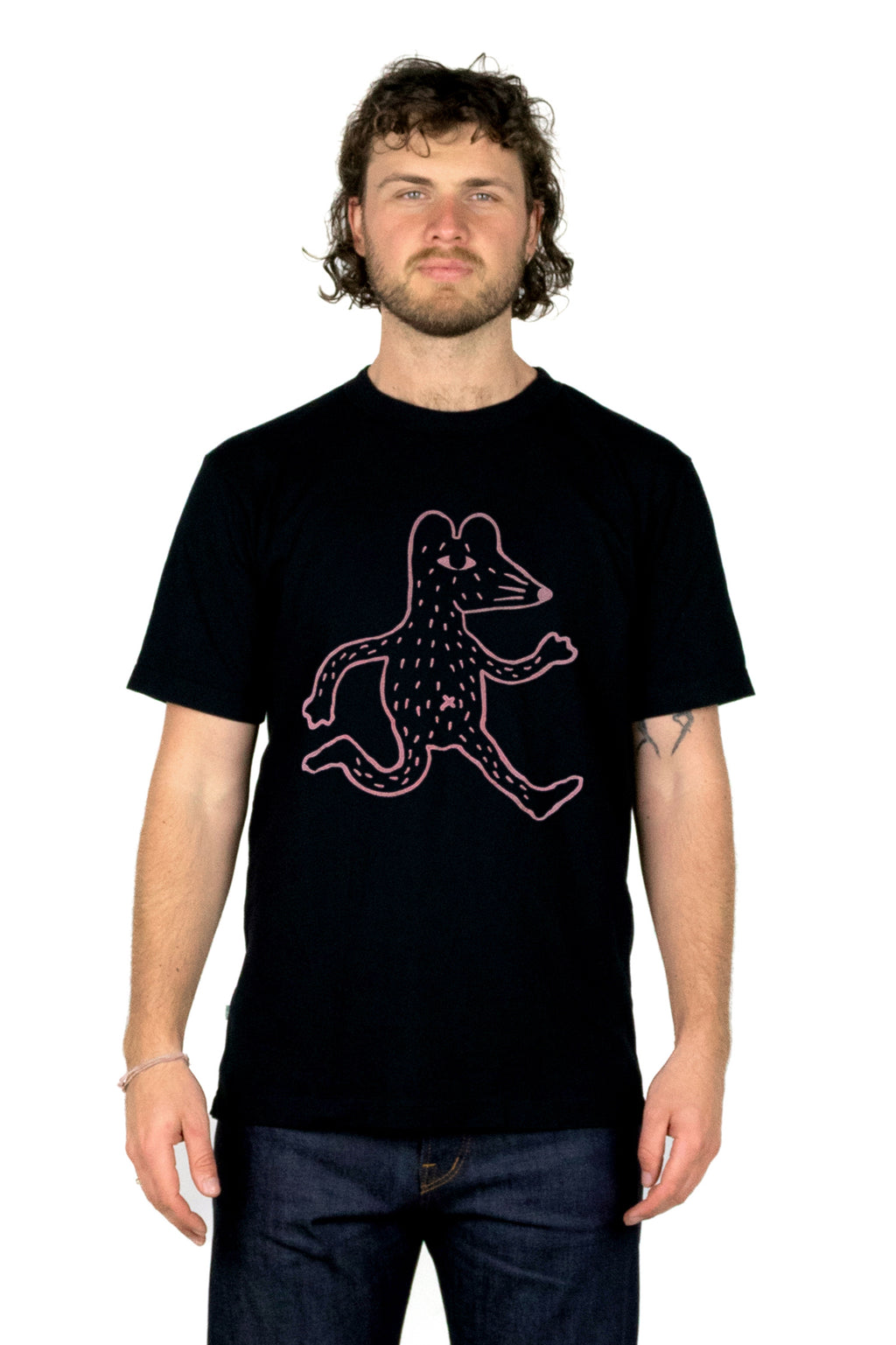BIG MOUSE Tee shirt Black