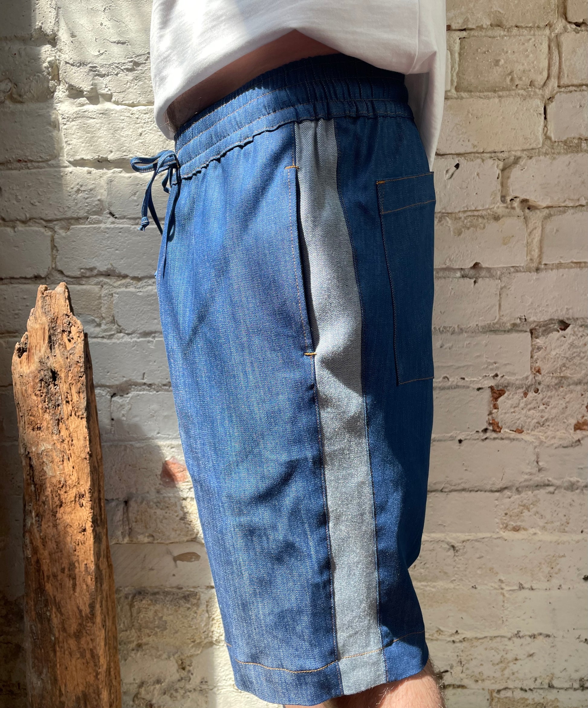 Stripe BBQ shorts