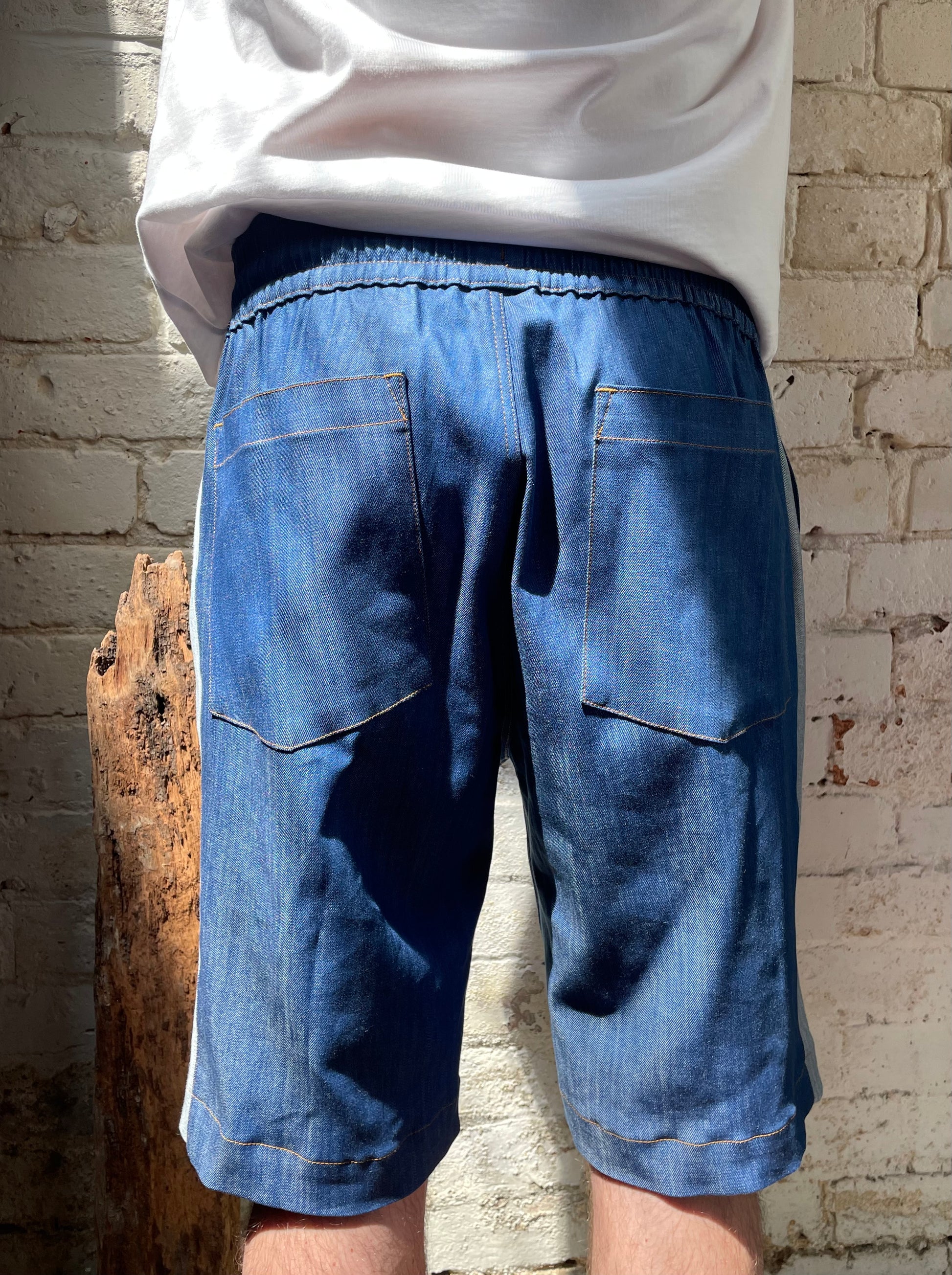 Stripe BBQ shorts